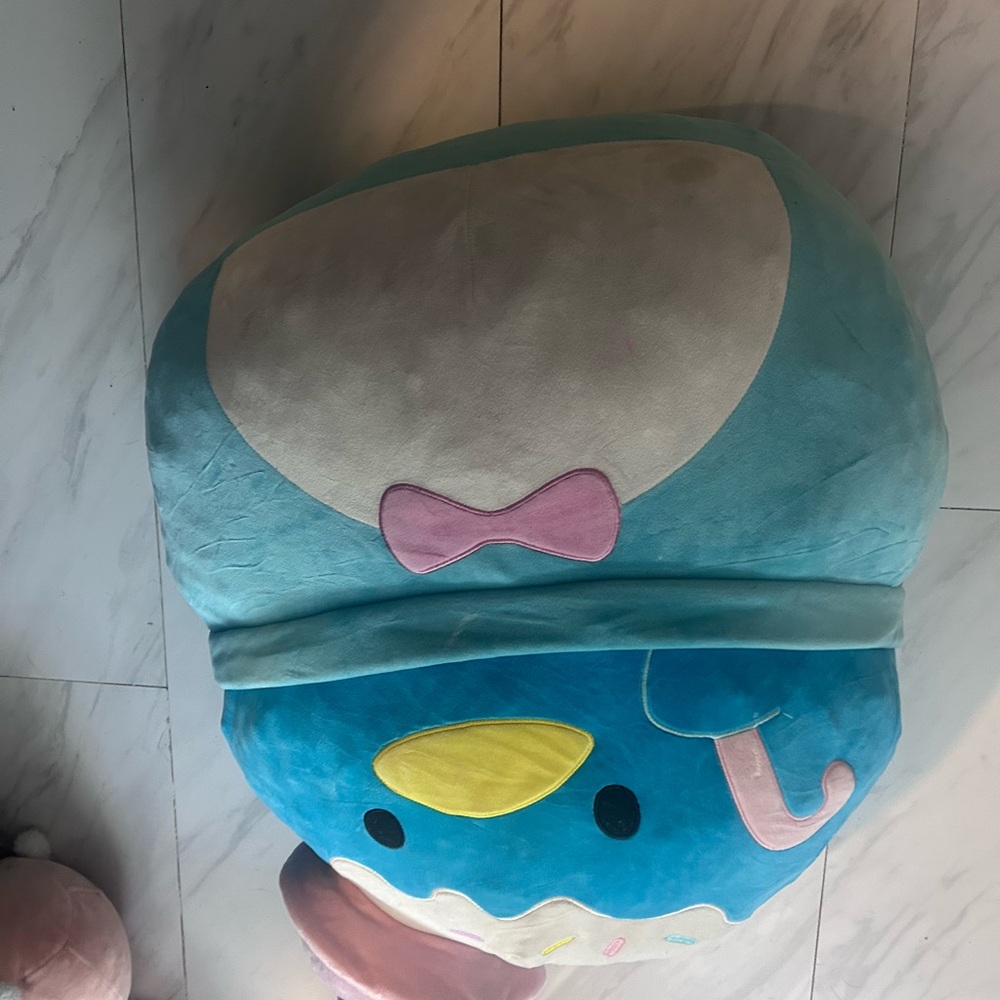 Squishmallows Blue and Pink Stuffed Animal